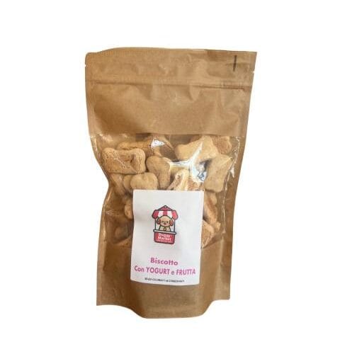 BISCOTTI CON YOUGURT E FRUTTA
