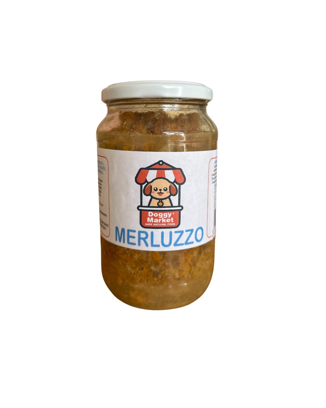 VASOCOTTURA MERLUZZO E VERDURE PER CANI Gr 480 1 VASOCOTTURA MERLUZZO E VERDURE PER CANI Gr 480
