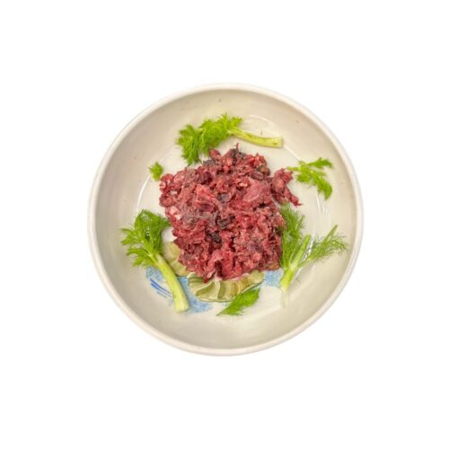 Mix bovino,tacchino, trippa d'agnello e vegetali 1 kg